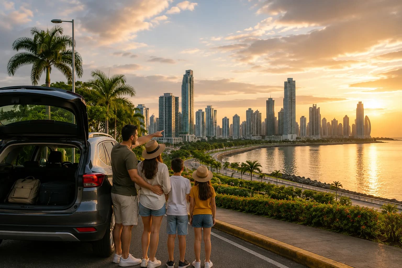 Viajar en familia por Panamá: asientos, sillas y tranquilidad